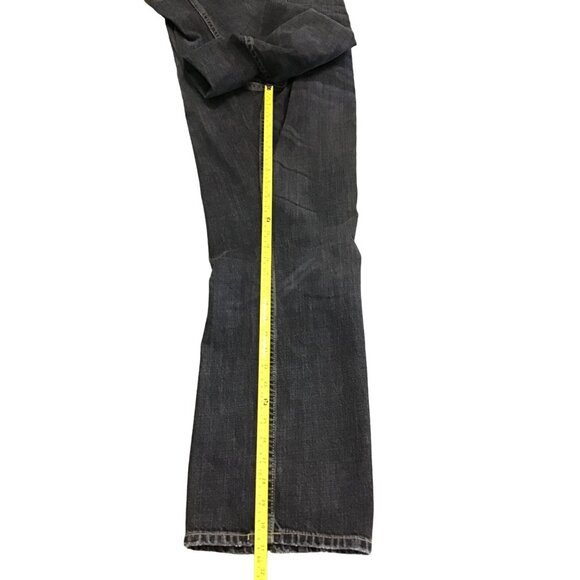 DOCKERS - GREY/BLACK STRAIGHT LEG MEN'S JEANS SIZE 40X32 - Picture 5 of 6